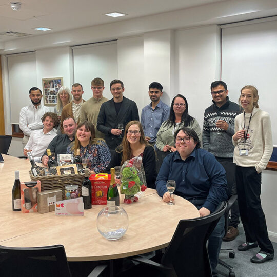 Saffery in High Wycombe charity raffle 