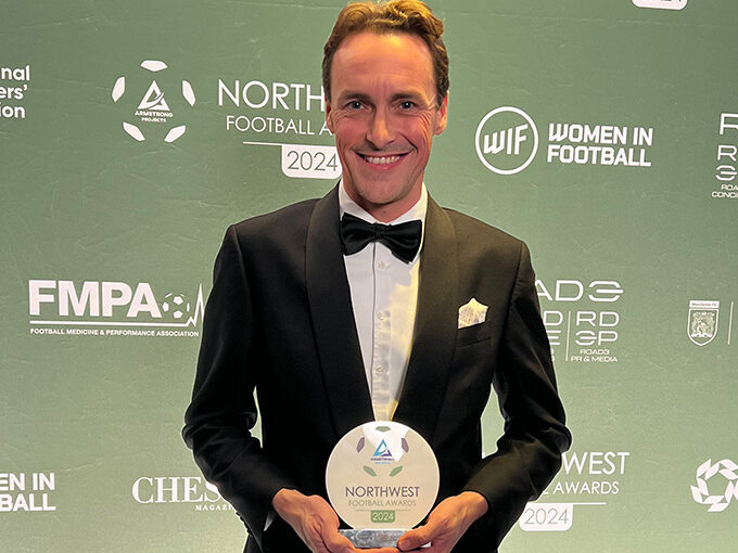 Saffery wins at the 2024 Northwest Football Awards