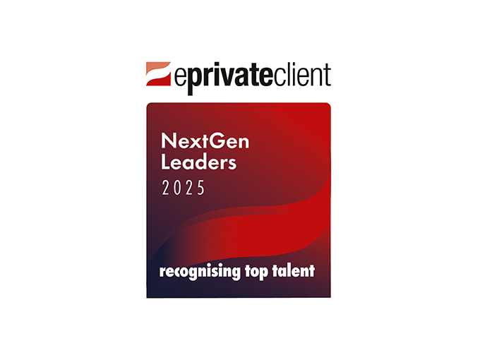 Private Client Senior Manager named in 2025 eprivateclient NextGen Leaders list