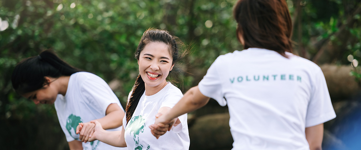 Charity voluneering