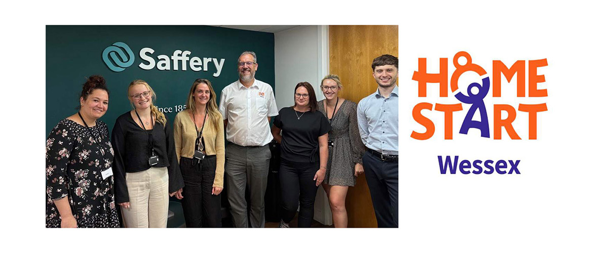 Saffery charity partnership with Home-Start Wessex 2025