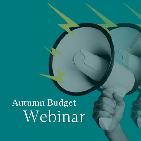 Autumn Budget webinar 2025