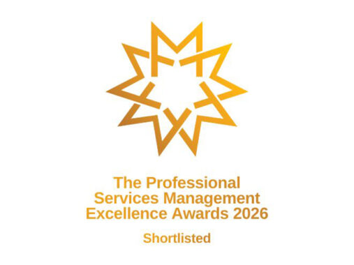 Saffery shortlisted twice at the Professional Services Management Excellence Awards 2026