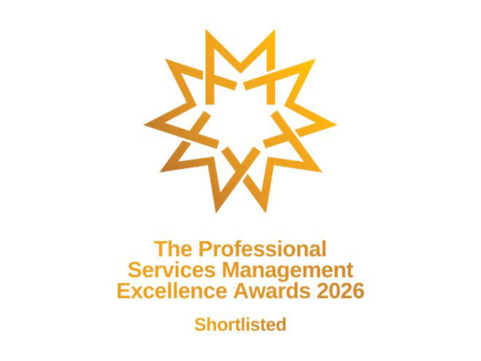 Saffery shortlisted twice at the Professional Services Management Excellence Awards 2026