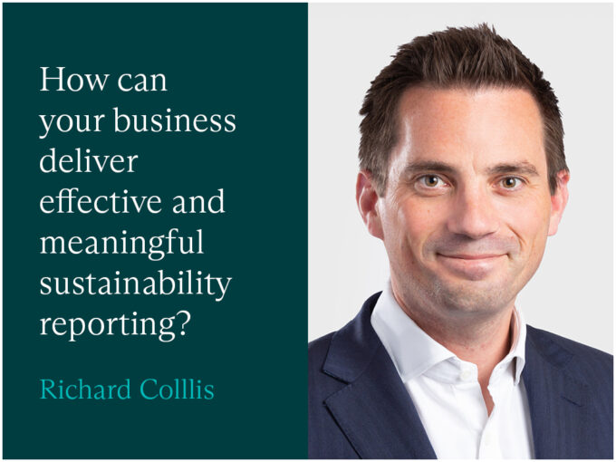 How can you deliver meaningful sustainability reporting?