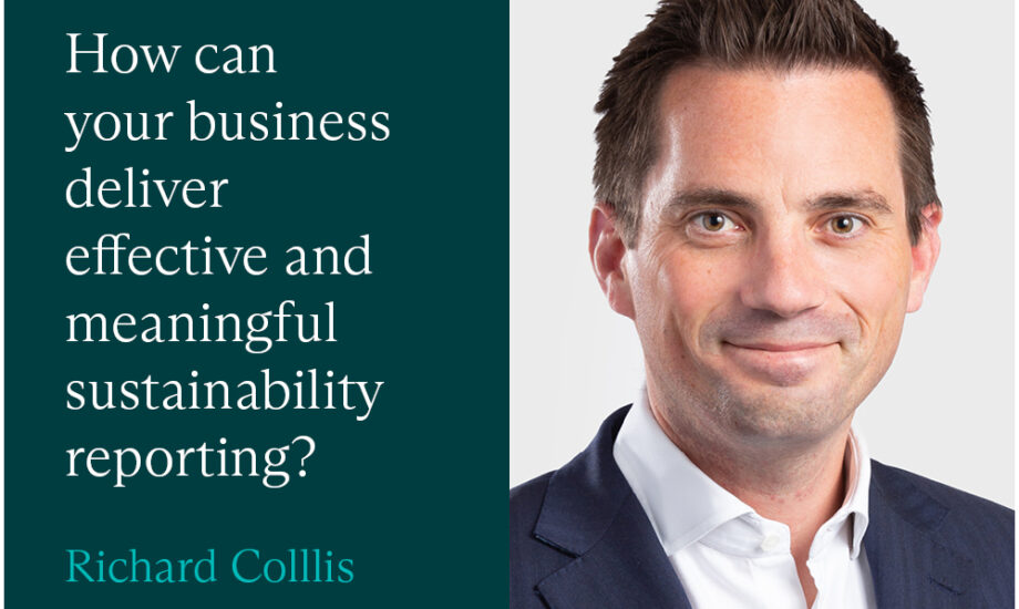 How can you deliver meaningful sustainability reporting?