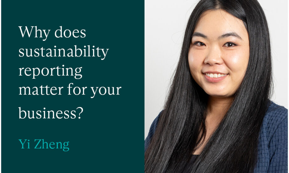Why does sustainability reporting matter for your business?