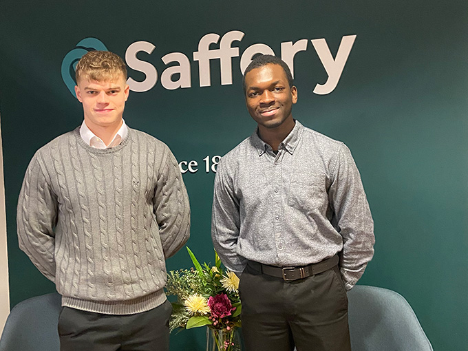 Saffery continues investment in future talent recruiting over 30 trainees in five years