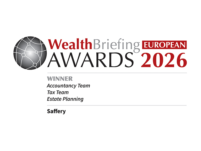 Saffery Private Wealth Team wins three categories at the WealthBriefing Awards 2026