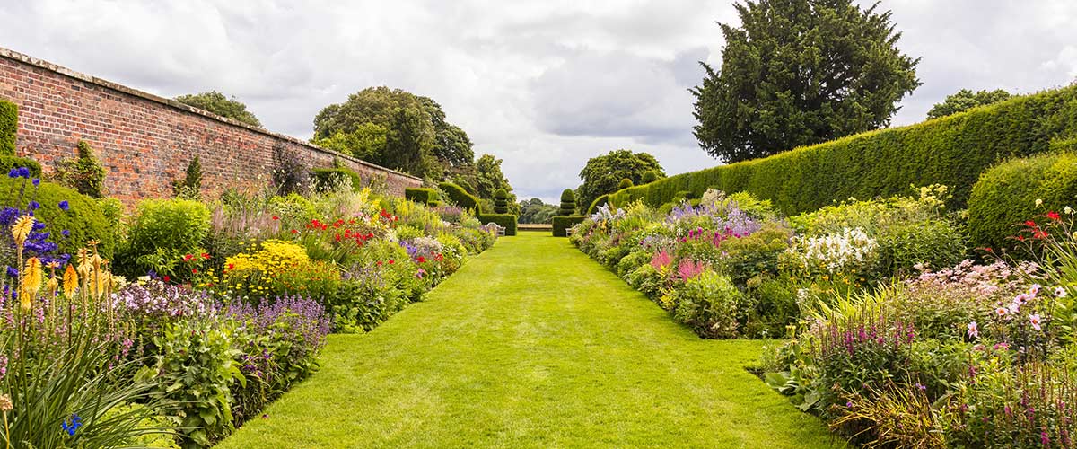 Garden at a stately home