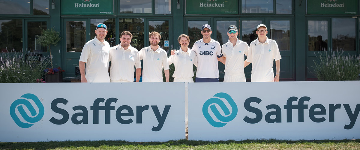 Saffery cricket sponsorship 2026
