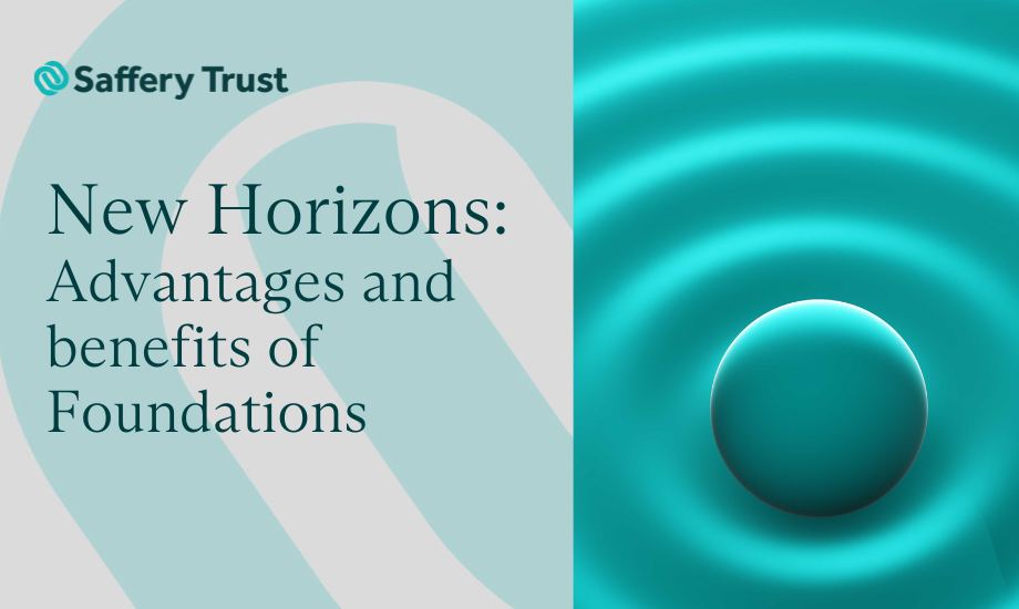 New Horizons: Advantages and benefits of Foundations