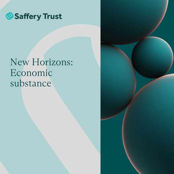 New Horizons: Economic substance