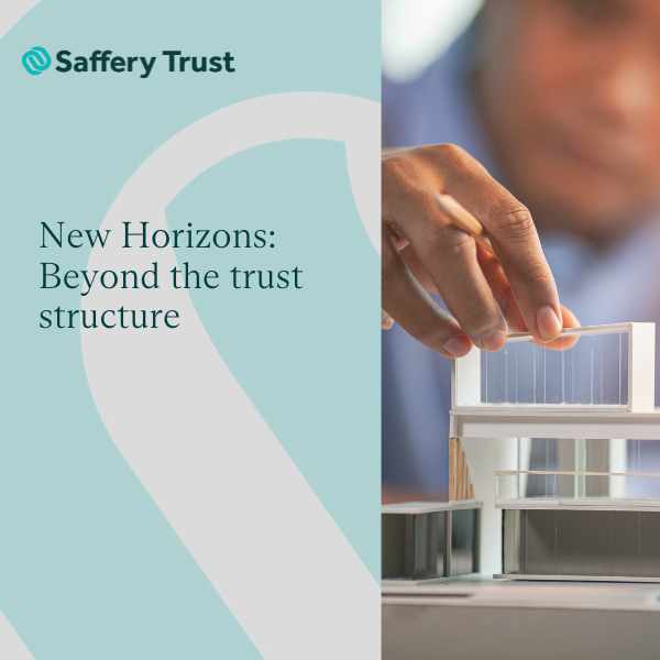 New Horizons: Beyond the trust structure