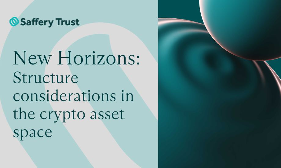 New Horizons Series: Structure considerations in the crypto asset space