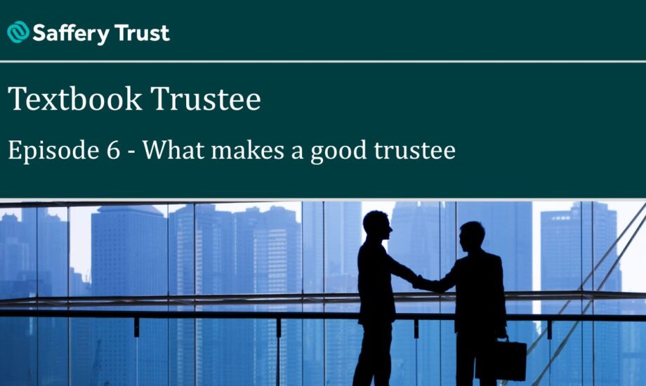 Cayman Blessing – The ‘Textbook Trustee’