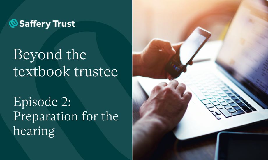 Cayman Blessing – The ‘Textbook Trustee’