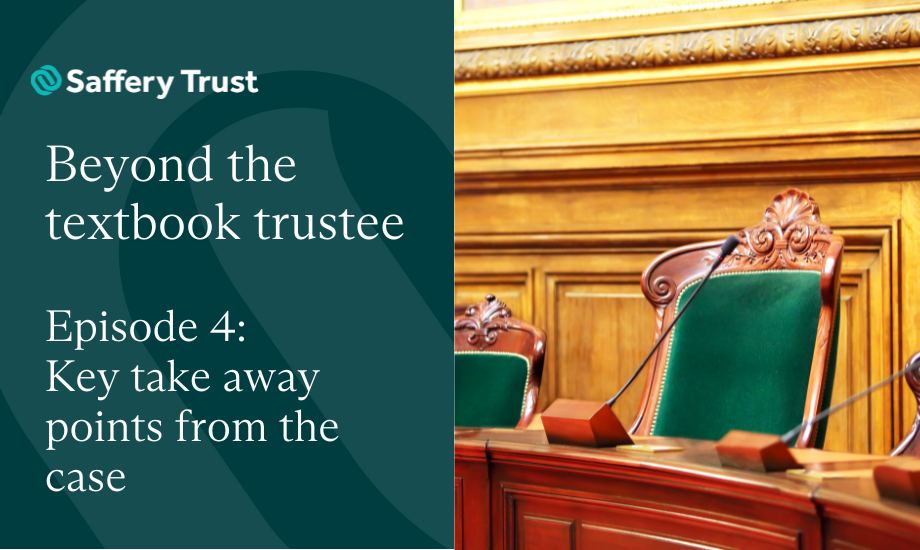 Cayman Blessing – The ‘Textbook Trustee’