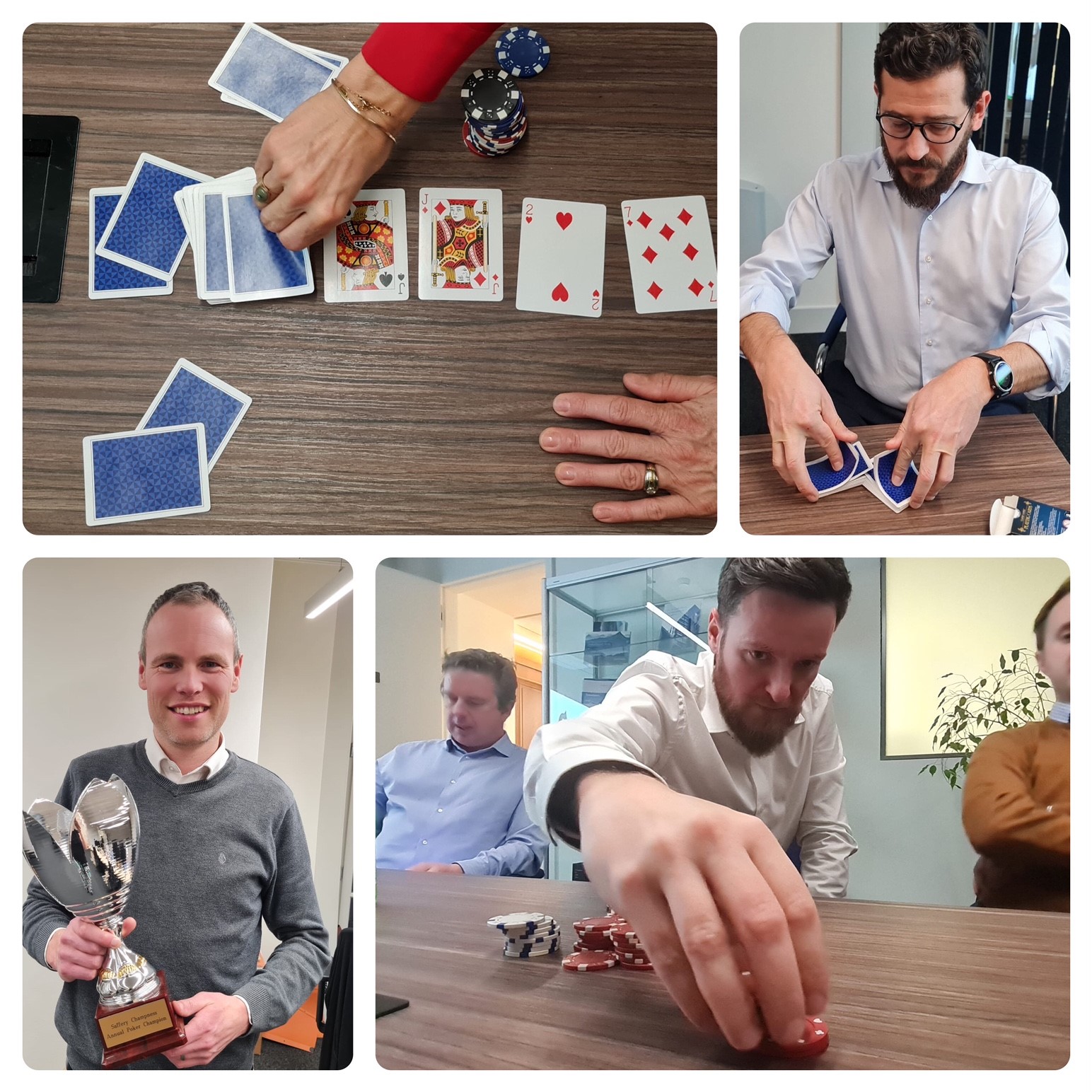 Charity poker night benefits hospice